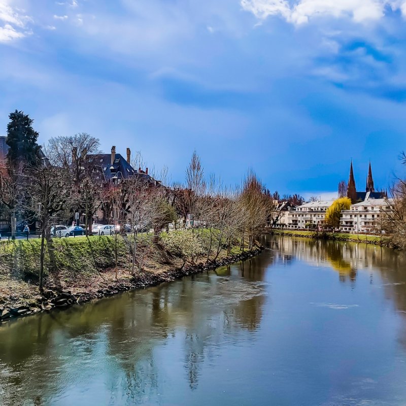 L'Ill à Strasbourg (Photo : Sébastiano Piazzi, Unsplash)